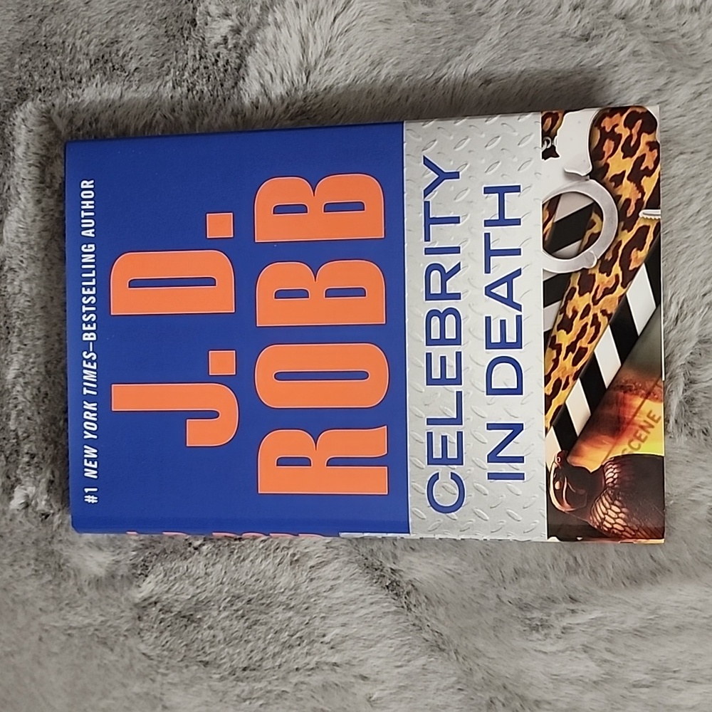 JD Robb Celebrity in Death Hardback Book